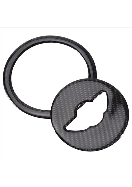 Mini Cooper R55 R56 R Için Karbon Fiber Direksiyon Simidi Kapağı Çıkartması (Yurt Dışından)