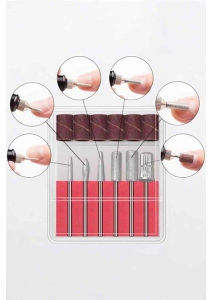 Elektrikli Manikür Pedikür Törpü Seti Protez Tırnak Nasır Temizleyici indirimleri