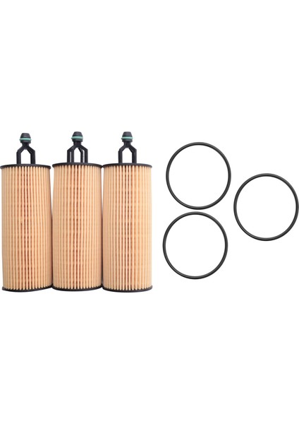 Jeep Mopar Chrysler Dodge Ram Motoru Için 3'lü Yağ Filtresi Seti (Yurt Dışından)