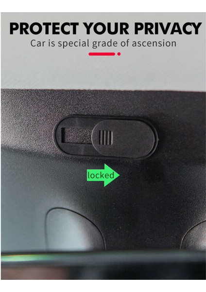 Araba Kamera Kılıfı Güvenlik Gizlilik Koruması Araba Aksesuarları (Yurt Dışından) indirimleri
