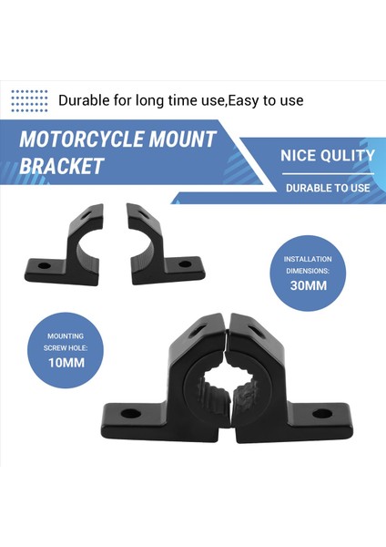 Araba Motosiklet Için Evrensel 2 Adet Sürüş Lambası Braketi 15-30MM (Yurt Dışından) indirimleri