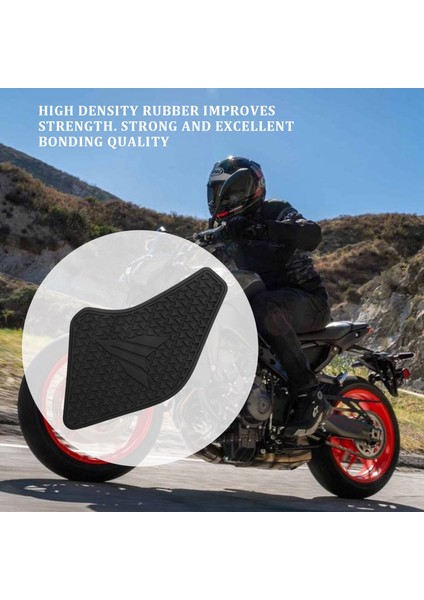 Yamaha MT07 Mt-07 2021 Ped Için Kaymaz Yan Yakıt Deposu Pedi Çıkartmaları (Yurt Dışından) modelleri