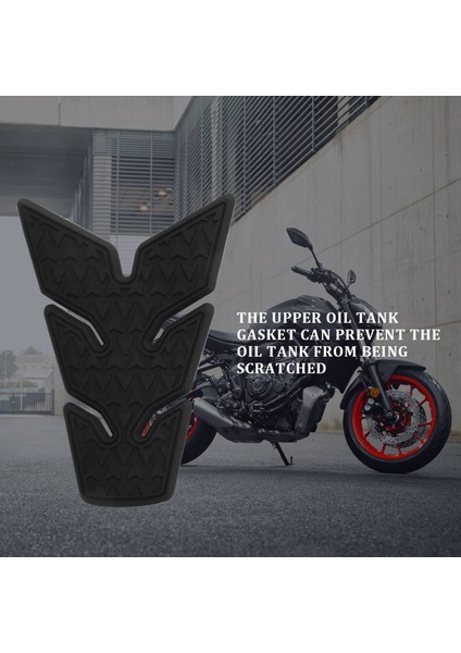 Yamaha MT07 Mt-07 2021 Ped Için Kaymaz Yan Yakıt Deposu Pedi Çıkartmaları (Yurt Dışından) fırsatları