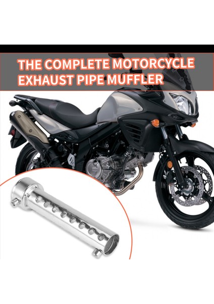 Motosiklet Egzoz Kutusu Susturucu Eki Baffle Susturucu 35MM x 140MM (Yurt Dışından) fırsatları