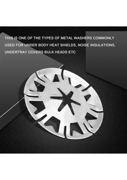 Vw Transporter T4 T5 Golf Için 10X Egzoz Isı Kalkanı Somun Rondelası (Yurt Dışından) fırsatları