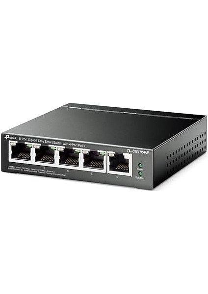 TL-SG105PE, 5-Port Gigabit Easy Smart Switch With 4-Port Poe+ fiyatları