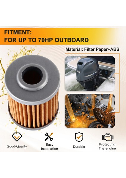 Yamaha 70HP'YE Kadar Dıştan Takmalı Deniz Suyu Ayırıcı Yakıt Filtresi (Yurt Dışından) fırsatları