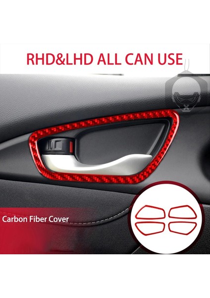 Honda Civic 10. Nesil Iç Kapı Kolu Kapağı Dekorasyonu (Yurt Dışından) modelleri