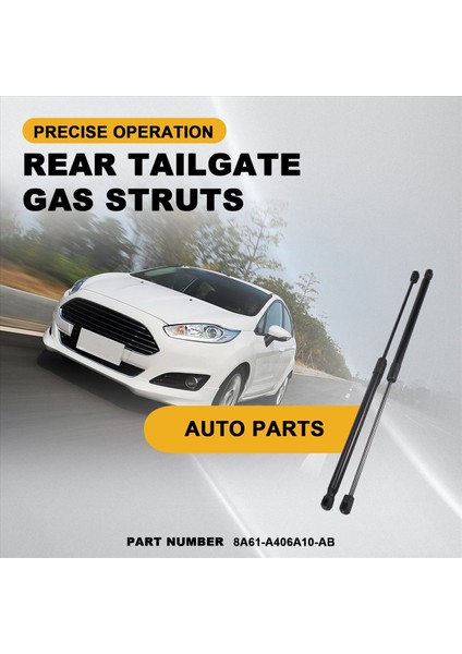 Ford Fiesta Hatchback Ws Wt Için 2 Adet Araba Bagaj Kapağı Gaz Amortisörü (Yurt Dışından) fırsatları