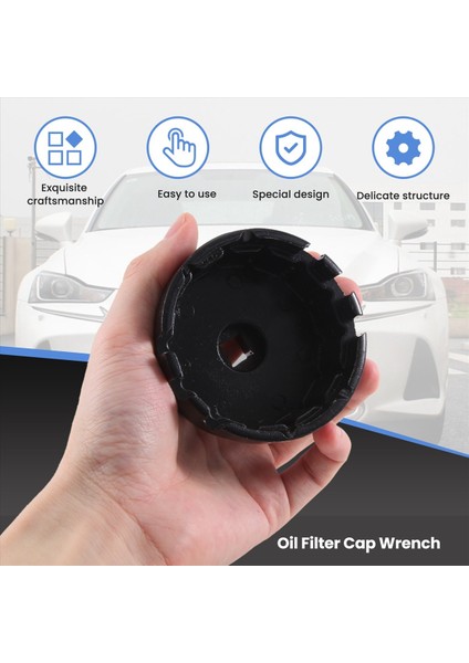 Toyota Lexus 64MM Için Yağ Filtresi Kapağı Anahtarı ve Soket Sökme Aleti (Yurt Dışından) fırsatları