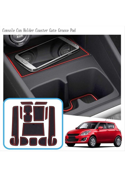 Suzuki Swift 2017-2021 Araba Kapı Yuvası Paspasları Için Kapı Yuvası Paspasları (Yurt Dışından) fiyatları