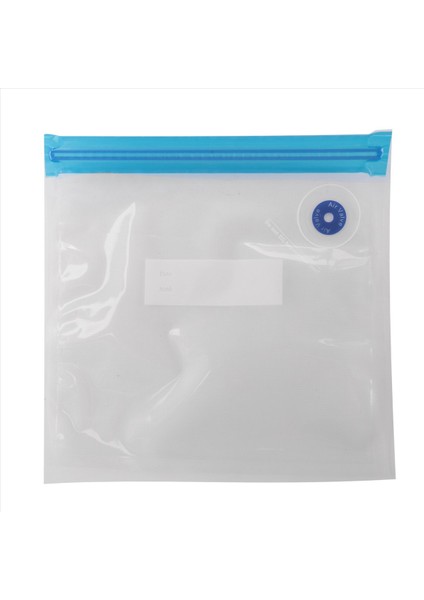 Adet Yeniden Kullanılabilir Vakumlu Gıda Saklama Fermuarlı Poşet, 22 x 21 cm (Yurt Dışından) modelleri