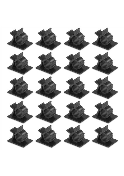 20 Adet Siyah Plastik Kablo Kelepçesi Araç Kablo Klipsi Tel Düzenleyici (Yurt Dışından) fırsatları