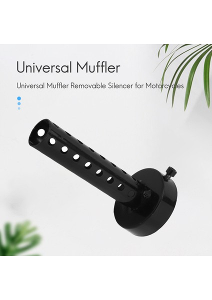 Motosiklet Egzoz Kutusu Susturucu Baffle Db Killer Susturucu 60MM (Yurt Dışından) fiyatları