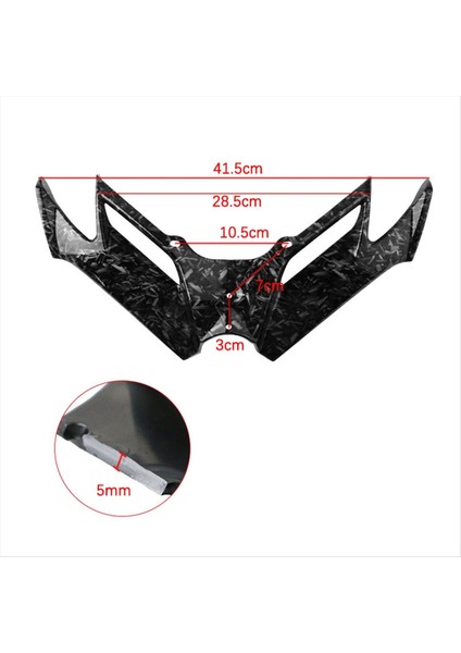 Kawasaki Honda Siyah Ön Spoiler Koruyucu Kaplama (Yurt Dışından) indirimleri