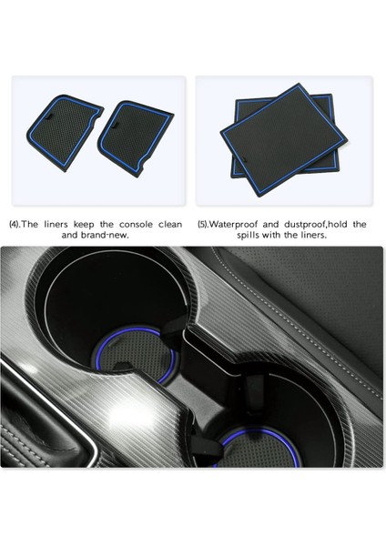 2022+ Honda Civic 11. Nesil Kapı Yuvası Minderi Kaymaz, Mavi (Yurt Dışından) indirimleri