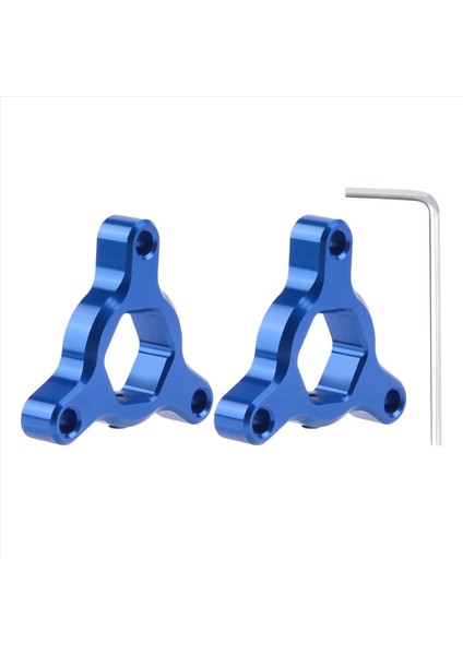 Çift 14 mm Süspansiyon Çatalı Ön Yük Ayarlayıcıları Yamaha'ya Uygun, Mavi (Yurt Dışından)