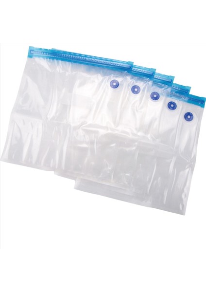 5 Adet Yeniden Kullanılabilir Vakumlu Gıda Saklama Fermuarlı Poşet, 26 x 28 cm (Yurt Dışından) modelleri
