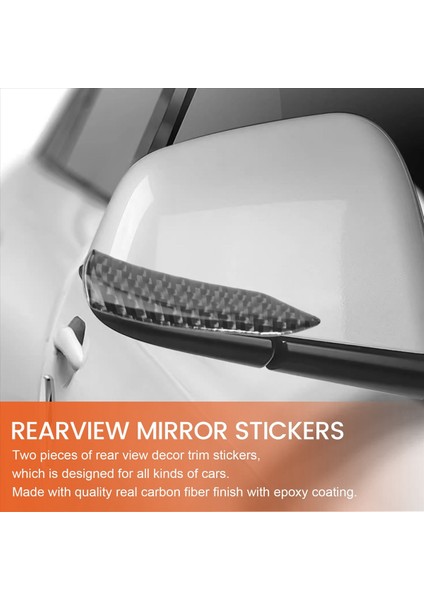 Parça Çizilmez Trim Sticker, Karbon Fiber Çarpışma Önleyici Şerit (Yurt Dışından) fırsatları