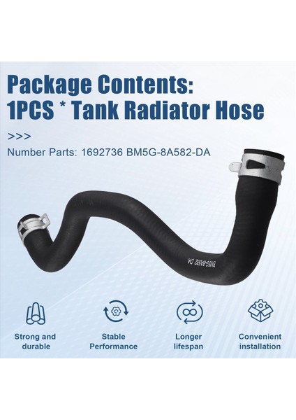 Ford C-Max Focus Galaxy Kuga Mondeo Için Tank Radyatör Hortumu (Yurt Dışından) fırsatları