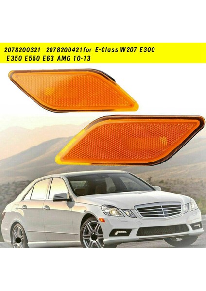 Araba Yan Işaret Lambası Çamurluk Dönüş Sinyal Lambası A2078200421 R (Yurt Dışından) modelleri