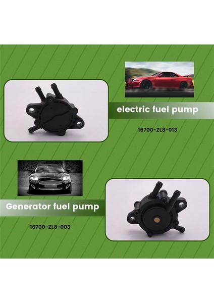 Honda Motorları Için 2 Adet 16700-Z0J-003 Yakıt Pompası (Yurt Dışından) modelleri