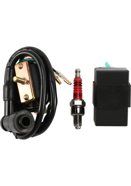 12V Ateşleme Bobini + 5 Pinli Cdı + Fiş Çin Atv Quad 50 70 90 110 cc (Yurt Dışından)