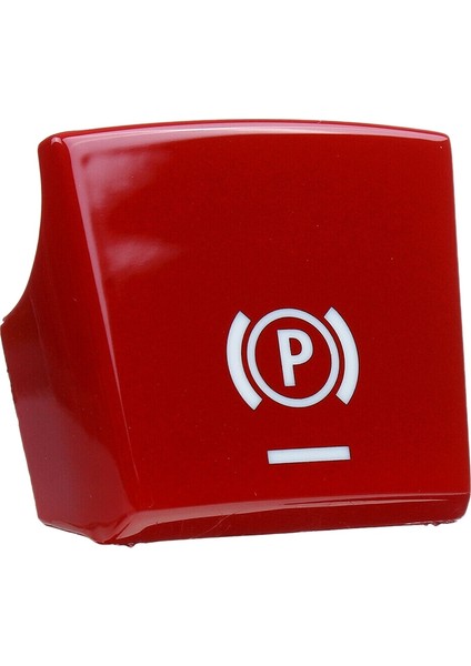 Park Freni P Düğmesi Anahtarı Kapağı Kırmızı (Yurt Dışından)