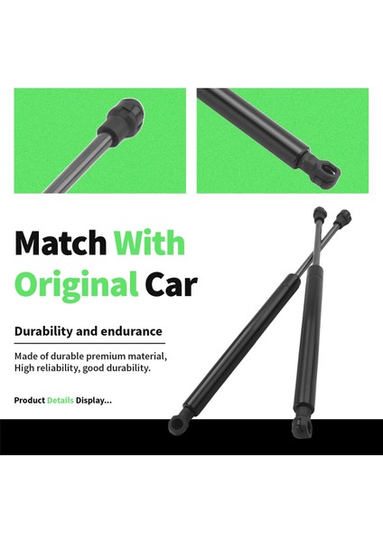 Bmw E39 5 Serisi 1996-2003 Için 2 Adet Ön Kaput Kaldırma Desteği (Yurt Dışından) indirimleri