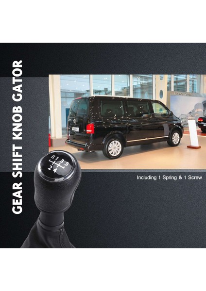 Volkswagen Transporter T5 T5.1 Siyah Kauçuk Vites Topuzu Gator (Yurt Dışından) modelleri