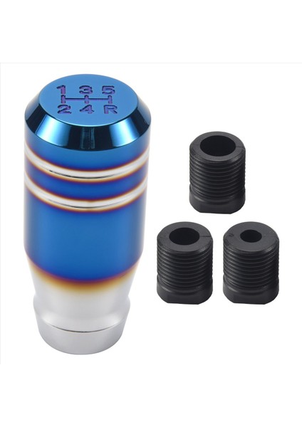 3 Inç Mavi Evrensel Araba 5 Vitesli Vites Kolu Manuel Vites Topuzu (Yurt Dışından)