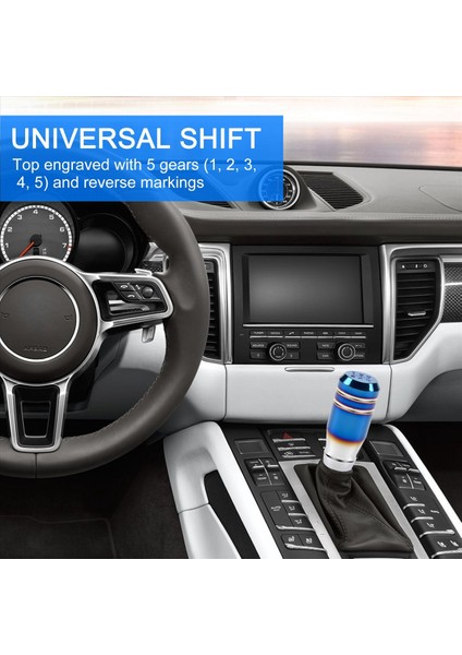 3 Inç Mavi Evrensel Araba 5 Vitesli Vites Kolu Manuel Vites Topuzu (Yurt Dışından) indirimleri