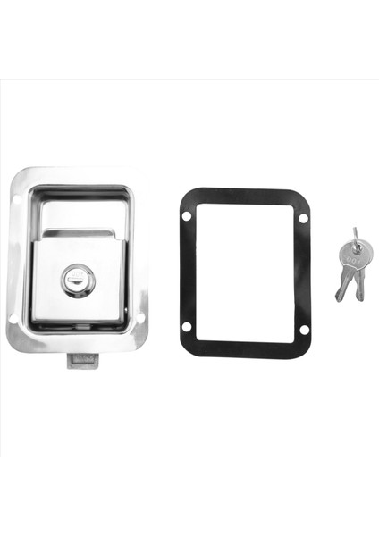 Kilit ve Anahtarlı Kürek Slam Mandalı Seyahat Römork Kilidi (Yurt Dışından)