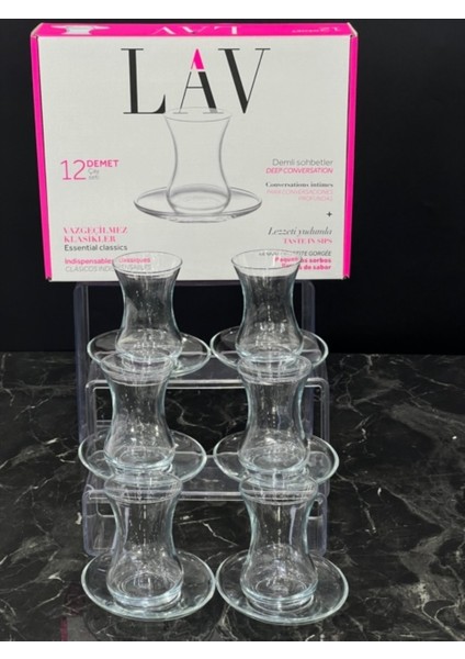 Lav Demet 12'li Çay Seti fiyatları