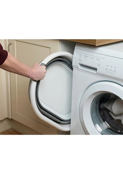 Katlanabilir Çamaşır Sepeti 26 Lt – Pratik Çamaşır Selesi - Taşınabilir, Yer Kaplamaz fiyatları