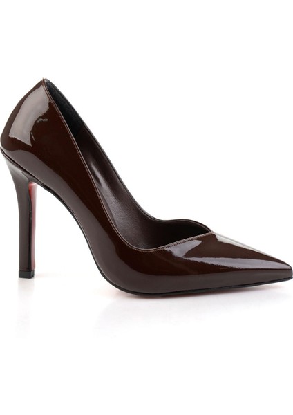 Kahve Kadın Klasik Topuklu Ayakkabı K01614016798