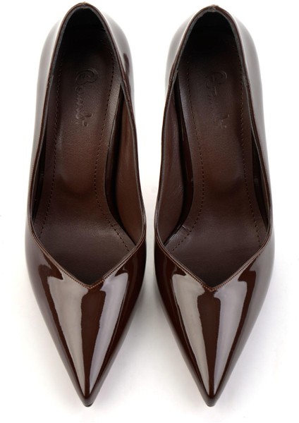 Kahve Kadın Klasik Topuklu Ayakkabı K01614016798 fırsatları