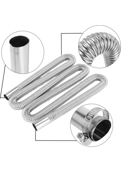 Ham Petrol Isıtıcısı Için Kelepçeli Araç Park Isıtıcısı Egzoz Borusu (Yurt Dışından) indirimleri