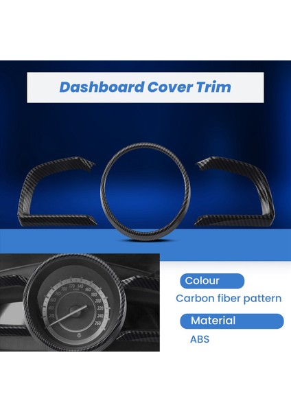 Mazda 3 Axela 2014-18 Karbon Fiber Gösterge Paneli Iç Kaplama Döşemesi (Yurt Dışından) indirimleri