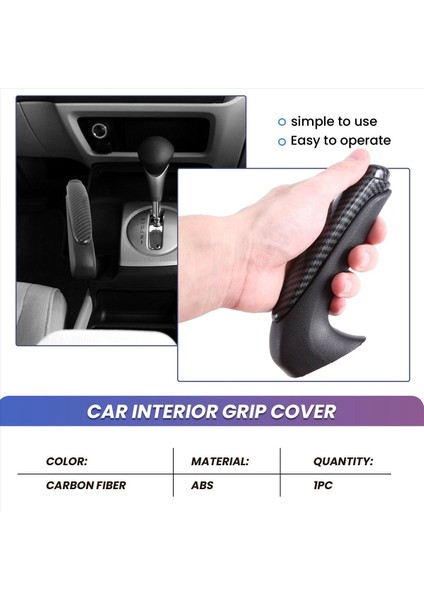 Honda Civic 2006-2011 Için Karbon El Freni Kolu Kılıfı (Yurt Dışından) fırsatları