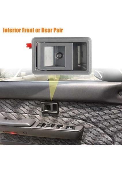 Sol ve Sağ Iç Kapı Kolu 69206-04010/69205-04010 (Yurt Dışından) fırsatları