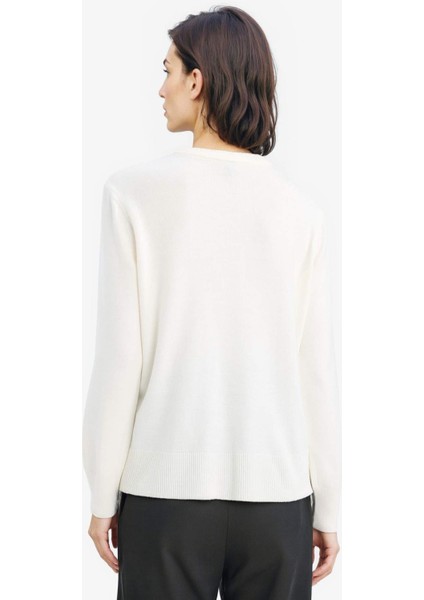 Relax Fit Bisiklet Yaka Triko Kazak C0058AX25WN