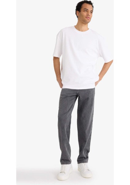 Wide Leg Geniş Paça Jean Kar Yıkamalı Pantolon G2468AX25AU fiyatları