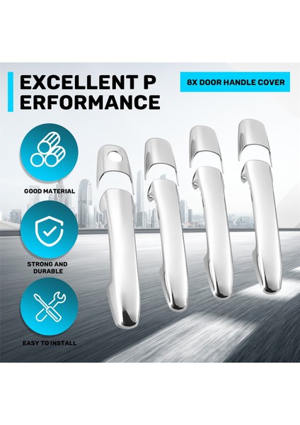 Mazda 3 2004 - 2009 Için Araba Koruyucu Kapı Kolu Kılıfı Döşemesi (Yurt Dışından) indirimleri