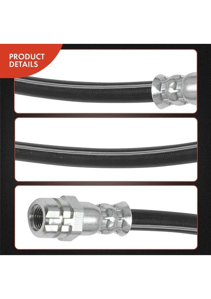 Audi A3 Vw Golf Için Araç Arka Fren Hortumu Fren Sistemi Hortumları 3C0611775 (Yurt Dışından) fiyatları