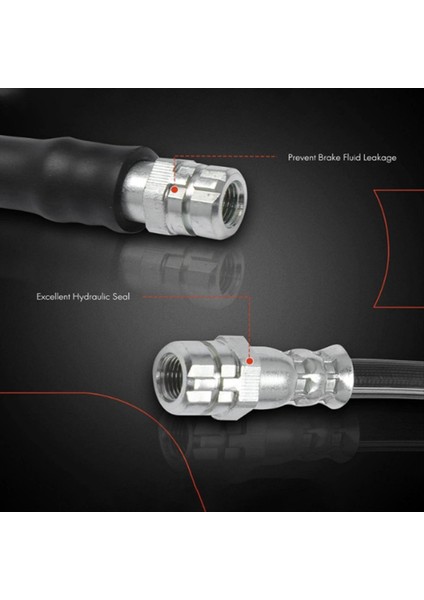 Audi A3 Vw Golf Için Araç Arka Fren Hortumu Fren Sistemi Hortumları 3C0611775 (Yurt Dışından) modelleri
