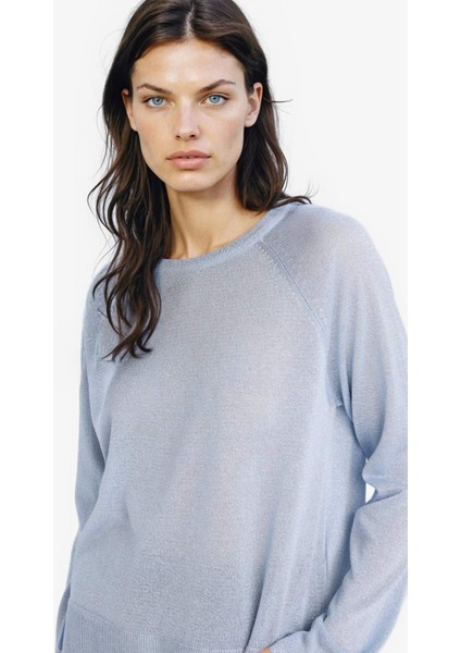 Regular Fit Bisiklet Yaka Basic Düz Triko Kazak C6818AX25SP modelleri