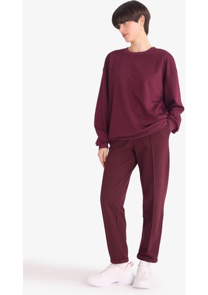 Regular Fit Beli Bağcıklı Cepli Eşofman Altı D9010AX25WN