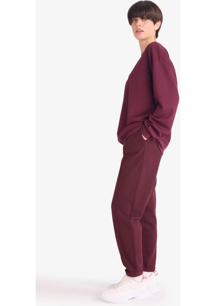 Regular Fit Beli Bağcıklı Cepli Eşofman Altı D9010AX25WN fiyatları