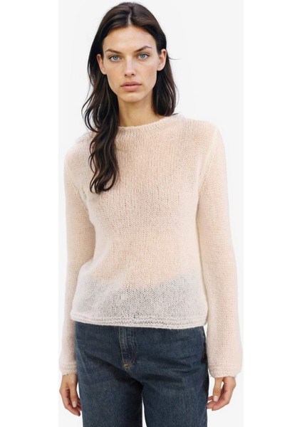 Regular Fit Kayık Yaka Basic Düz Triko Kazak E6997AX25SP modelleri